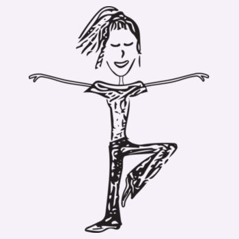 Yoga Girl - AS Colour Women's Yes Racerback Singlet Design