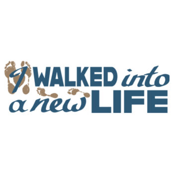 Walk into a New Life - AS Colour Women's Mali Capped Sleeve Tee Design