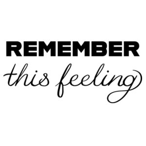 Remember this feeling - AS Colour Women's Mali Capped Sleeve Tee Design