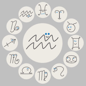 Aquarius - Womens Mali Capped Sleeve Tee Design