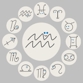 Aquarius - Womens Mali Capped Sleeve Tee Design