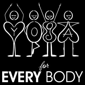 Yoga for Every Body | White - AS Colour Carrie Bag Design