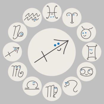 Sagittarius - Women's Mali Capped Sleeve Tee Design