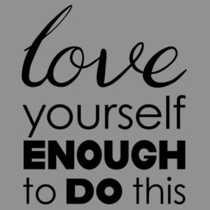 Love yourself enough to do this - Women's Curve Longsleeve (Sale) Design