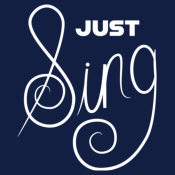 Just Sing | White - AS Colour Mens Staple Longsleeve Tee Design