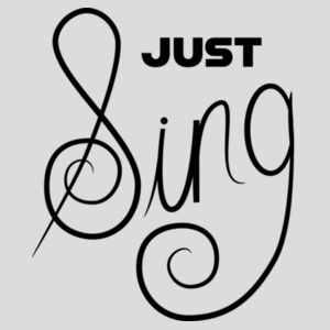 Just Sing | Black - AS Colour Mens Staple Longsleeve Tee Design