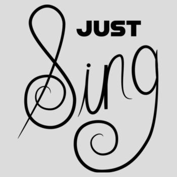 Just Sing | Black - AS Colour Mens Staple Longsleeve Tee Design