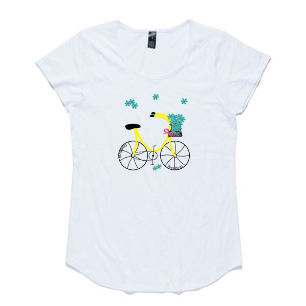 Freedom Cycle - AS Colour Women's Mali Capped Sleeve Tee Thumbnail