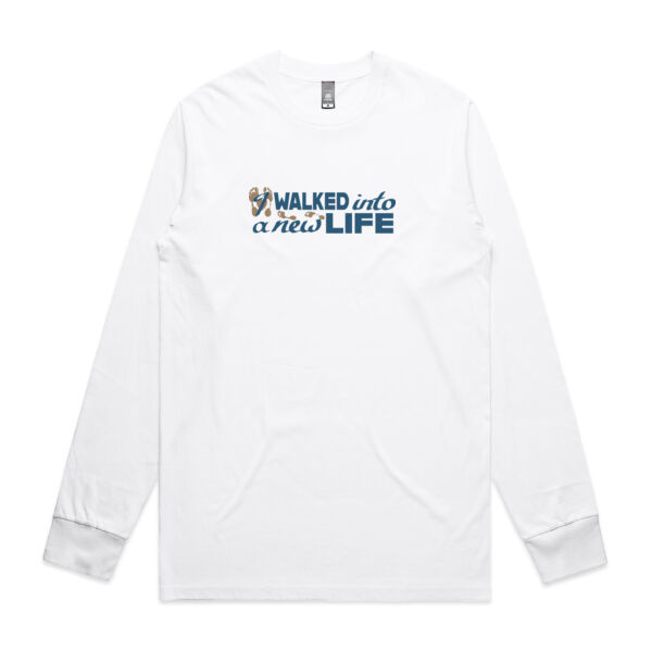 Walk into a New Life - Unisex AS Colour Staple Longsleeve Thumbnail