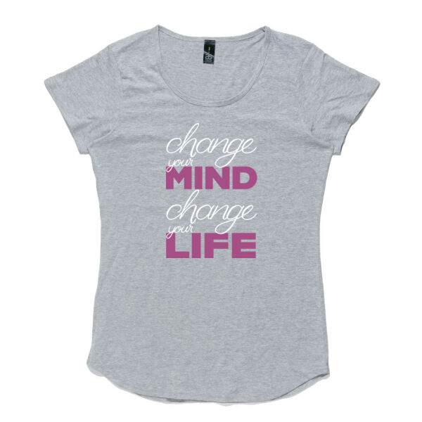 Change your Mind, Change your Life - AS Colour Women's Mali Capped Sleeve Tee Thumbnail