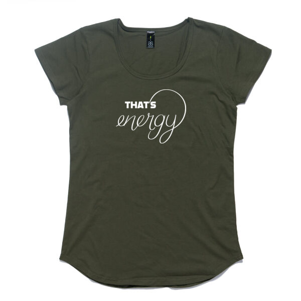 THAT'S energy - AS Colour Women's Mali Capped Sleeve Tee Thumbnail